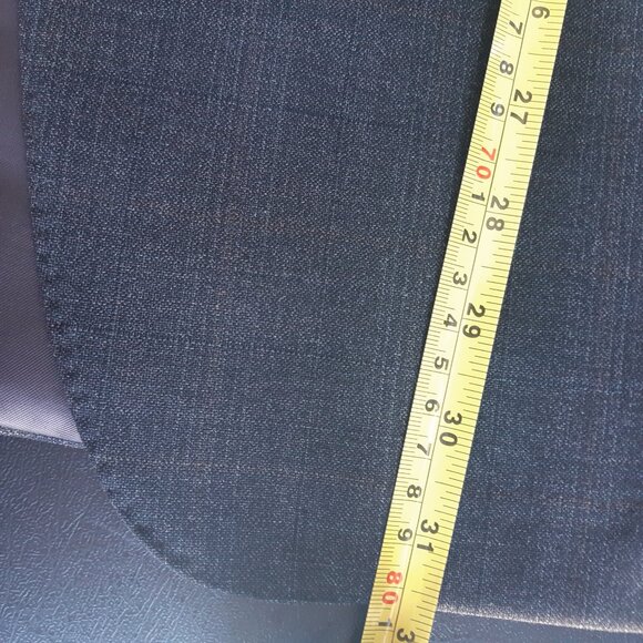 Corneliani Bespoke 40R Charcoal Men's Wool Sport Jacket Super 120s - Picture 14 of 16